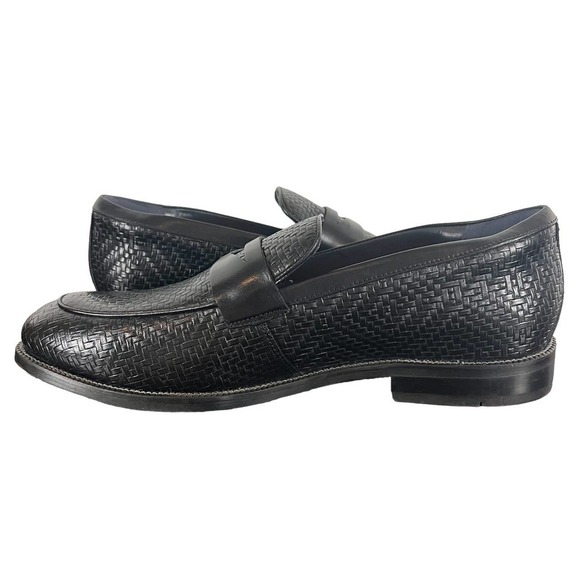 THOMAS & VINE BARLOW LEATHER PENNY LOAFER IN‎ BLACK NWOT MEN\'S SIZE 10.5 main image 15